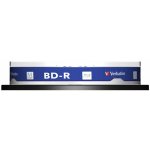 Verbatim BD-R 25GB 4x, M-Disc, printable, cakebox, 10ks (43825) – Zboží Živě