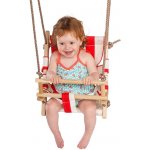 Herold houpačka Baby CANVAS červeno/bílá – Hledejceny.cz