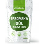Allnature Epsomská sůl Dubová kůra 1 kg – Zboží Dáma