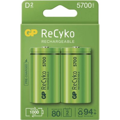 GP ReCyko D 5700 mAh 2 ks B2145 – Zboží Mobilmania