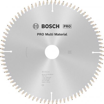Bosch pilové kotouče Multi Material 216x30x2,5/1,8x80z (2.608.640.447) – Sleviste.cz