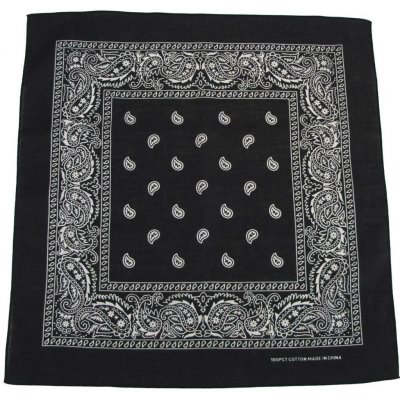 Bandana šátek černý – Zbozi.Blesk.cz