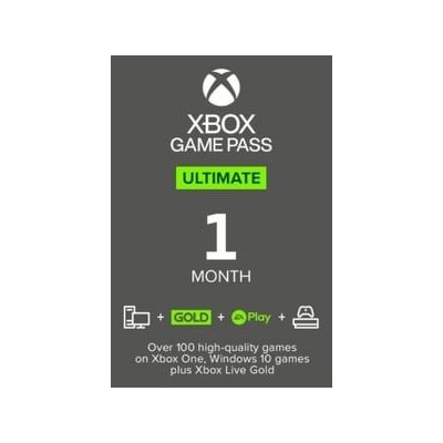 Microsoft Xbox Game Pass Ultimate členství 1 měsíc EU – Hledejceny.cz