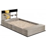 Aosom Dětské dřevěné pískoviště s kuchyňkou Outsunny 154cm x 80cm x 60cm – Sleviste.cz