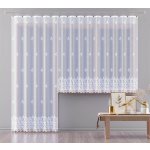 Záclona žakárová Begi metráž bílá cena od - šití a úprava záclony za 1metr – Zboží Dáma