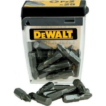 Sada bitů PZ2 DeWALT 25ks