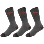 Dunlop pánské pracovní ponožky 3 páry tmavě šedá – Sleviste.cz