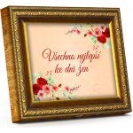 Selllot Hnědý obraz Plněné čokoládové pohárky 110 g – Sleviste.cz