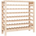 vidaXL Stojan na víno 109,5x30x107,5 cm Borovicový masiv – Sleviste.cz