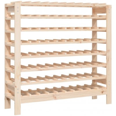 vidaXL Stojan na víno 109,5x30x107,5 cm Borovicový masiv – Sleviste.cz