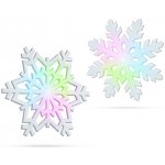 Family Christmas Svítící sněhová vločka - RGB LED - 10 cm – Hledejceny.cz