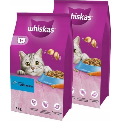 Whiskas krmivo suchý tuňák 14 kg – Sleviste.cz