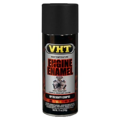 VHT Engine Enamel barva na motory do 288°C, černá GM Satin, 312g – Hledejceny.cz