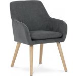 Autronic AK-310 GREY2 šedá látka nohy masiv kaučukovník – Zboží Mobilmania