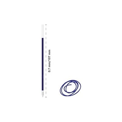 Náplň olejová Semi-Gel SG-7/0,7 mm, modrá 107mm – Zboží Živě