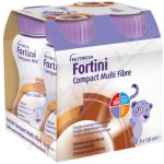 FORTINI COMPACT MULTI FIBRE S PŘÍCHUTÍ ČOKOLÁDA-KARAMEL POR SOL 4X125ML – Hledejceny.cz