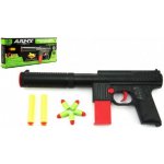 Teddies pistole na pěnové náboje 2 ks + špuntovka 5 ks plast 30 cm – Zboží Mobilmania