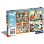 CLEMENTONI Bluey 4v1 12+16+20+24 dílků – Sleviste.cz