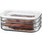Mepal Modula bílá trojúrovňová plastová dóza na uzeniny 1,6 l – Sleviste.cz