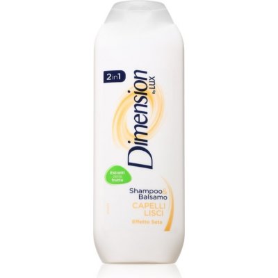 Unilever Dimension by LUX 2v1 šampón a balzám na rovné vlasy 250 ml – Hledejceny.cz