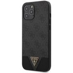 Pouzdro Guess 4G Triangle iPhone 12 Pro Max 6.7 šedé – Hledejceny.cz