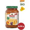 Dětská kaše Holle Bio Jablko a švestka 6 x 190 g