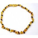 Prosperk jantarové korálky pro větší děti přírodní multicolor S4663 – Zboží Dáma