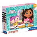 Dino Obrázkové kostky Gábinin kouzelný domek, 12 kostek – Zboží Živě