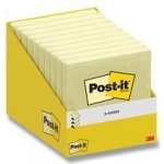 3M Post-it R-330 - samolepicí z-bloček - 76 x 76 mm, 100 listů, žlutý – Zboží Dáma