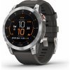 Golfové příslušenství a doplňky Garmin epix PRO Glass, Silver/Gray Silicone Band