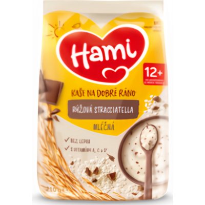 Hami Ml.kaše na dobré ráno rýž.stracciat. 210 g – Zbozi.Blesk.cz