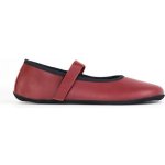 Ahinsa shoes Ananda Bare baleríny vínové – Zboží Dáma