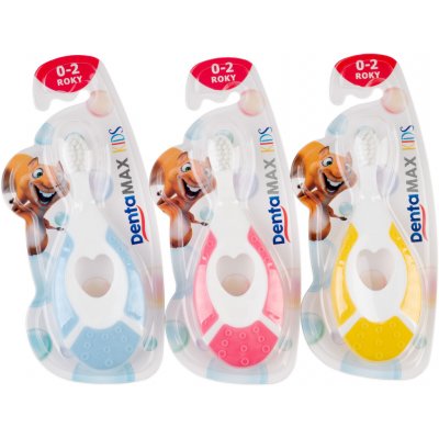 Dentamax Zubní kartáček Kids Extra měkký 0-2 roky – Zboží Mobilmania