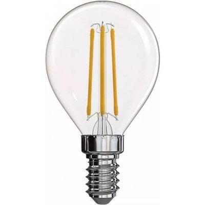 Emos 1525281211 Z74231 LED Žárovka Filament Mini Globe 4W, 465lm, E14,  neutrální bílá – Zboží Živě