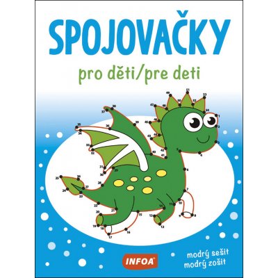 Spojovačky pro děti/pre deti - modrý sešit (cz/sk vydanie) – Zbozi.Blesk.cz