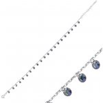 Olivie stříbrný řetízek na nohu 5802 – Zboží Mobilmania