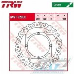 Kotouč brzdový TRW MST320EC(260/120/4D) - Husqvarna CR125+CR150+CR250+TC250+TC410+TC449+TC450+TC510+TC511+TC570+TC610 + TE250+TE310+TE410+TE449+TE450+TE510+TE511+TE570+TE610+TE630 + SMS125+WR125+WR250 – Hledejceny.cz
