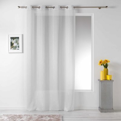 Douceur d'intérieur Zahnutý rybíz bílý LINAHE, 140 x 240 cm bílá – Hledejceny.cz