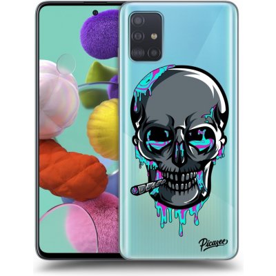 Pouzdro Picasee silikonové Samsung Galaxy A51 A515F - EARTH - Lebka 3.0 čiré – Hledejceny.cz