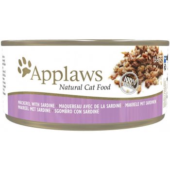 Applaws Cat Makrela se sardinkami 156 g