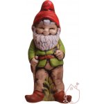 Zahradní trpaslík Poutník keramický – Sleviste.cz