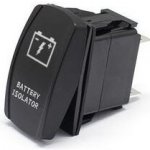Vypínač kolébkový - pomocná baterie OFF-ON 1pol.250V/20A | Zboží Auto