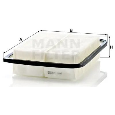 MANN FILTER Vzduchový filtr C 24 005 – Hledejceny.cz