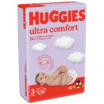 HUGGIES Ultra Comfort Mega 3 78 ks – Zboží Mobilmania