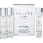 Chanel Allure Sport Eau Extréme toaletní voda pánská 3 x 20 ml – Hledejceny.cz