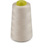 Polyesterové nitě pro overlocky i klasické šití návin 3000 yards PES 40S/2 Varianta: 31 (351) režná světlá, Balení: 12 ks – Zboží Dáma