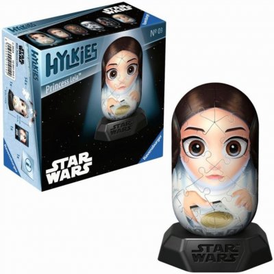Ravensburger 3D Puzzle - Hylkies: Star Wars: Princezna Leia - 54 ks – Zboží Dáma