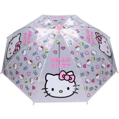 Vadobag deštník průhledný Rainy Days Hello Kitty – Hledejceny.cz