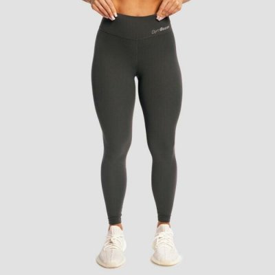 GymBeam Dámské legíny BEAT Charcoal – Zboží Dáma