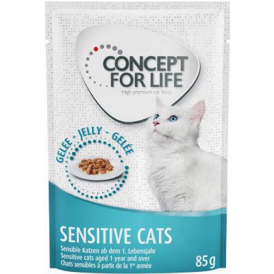 Concept for Life Sensitive Cats Sensitive v želé 12 x 85 g